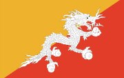 Flag Bhutan