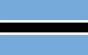 Drapeau Botswana