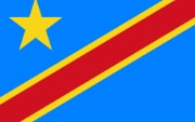 Flagge Kongo, Demokratische Republik