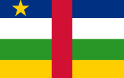 Flagge Zentralafrikanische Republik