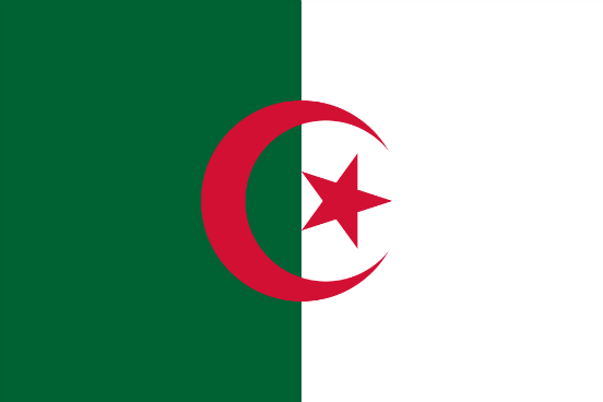 Flagge Algerien