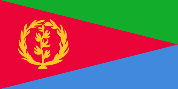 Flagge Eritrea