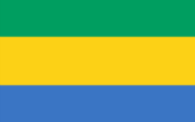 Flagge Gabun