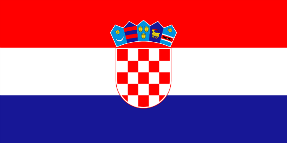 Drapeau Croatie