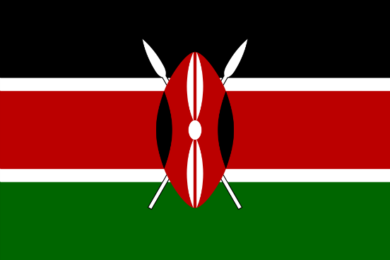 Flag Kenia
