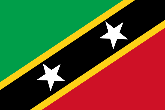 Drapeau Saint-Kitts-et-Nevis