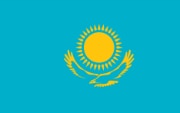 Flagge Kasachstan