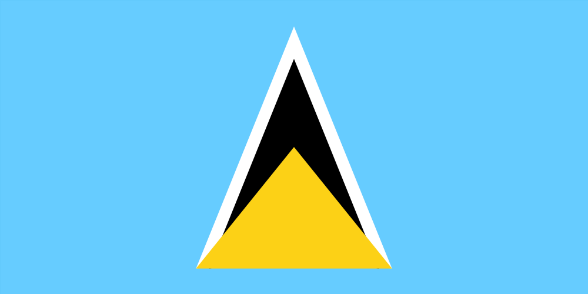 Flag St. Lucia