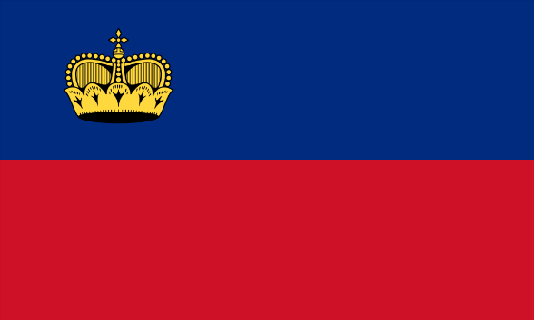 Drapeau Liechtenstein