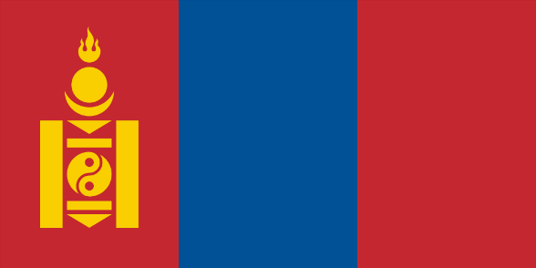 Bandiera Mongolia