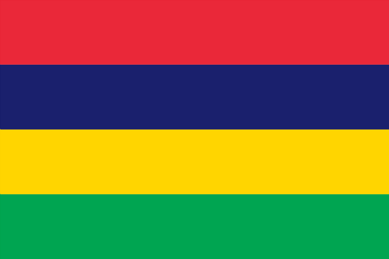 Flagge Mauritius