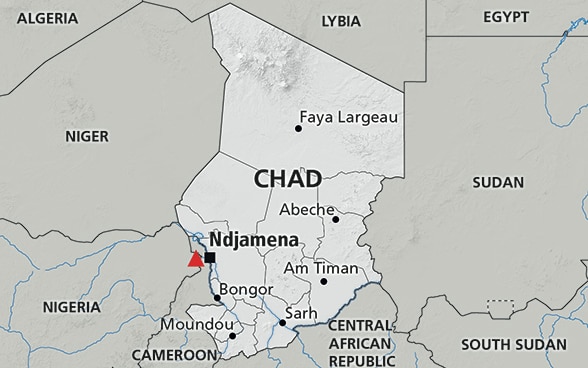 Map of Chad