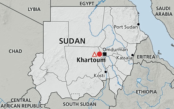 Map of Sudan