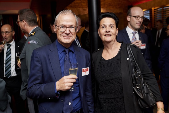 Mr. Mario Tuor, Swiss Mission to the EU, and Ms Tina Gartmann-Albin, Canton of Graubünden