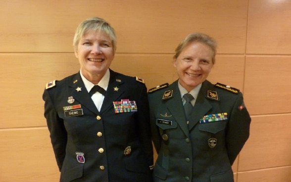 Brig. Seewer and NCGP Chair