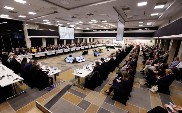 A meeting room during the WHDC.