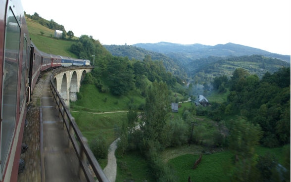 Train et paysage