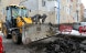 Ouvrier en excavateur